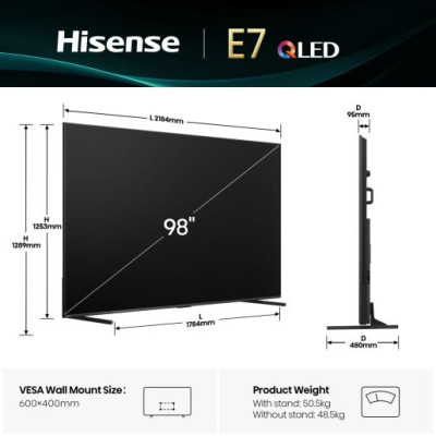 Телевизор Hisense 98E7Q Винница - изображение 6