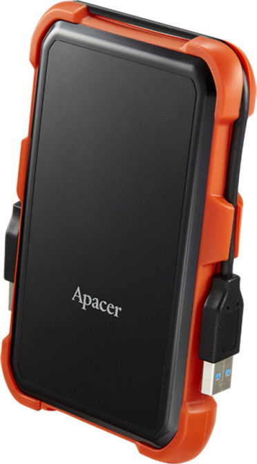Зовнішній жорсткий диск 2.5" USB 2.0 TB Apacer AC630 Black/Orange (AP2TBAC630T-1) Чорний Харків - фото 3