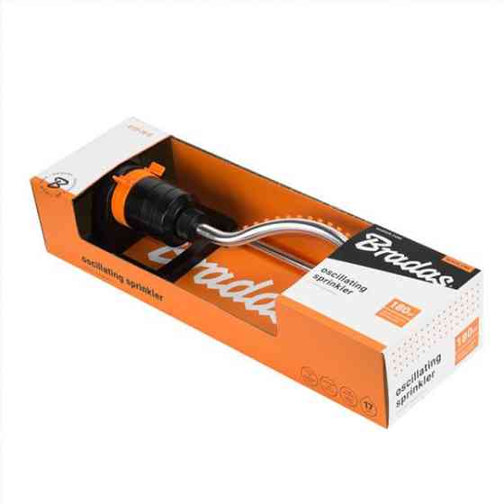 Ороситель осциплирующий, 17 форсунок, 180 м2, BLACK LINE, ECO-2818 Киев