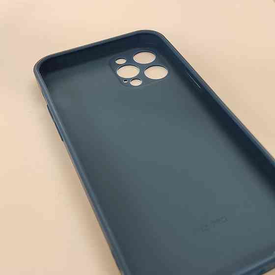 Чохол для iphone 12Pro Silicone Blue Київ