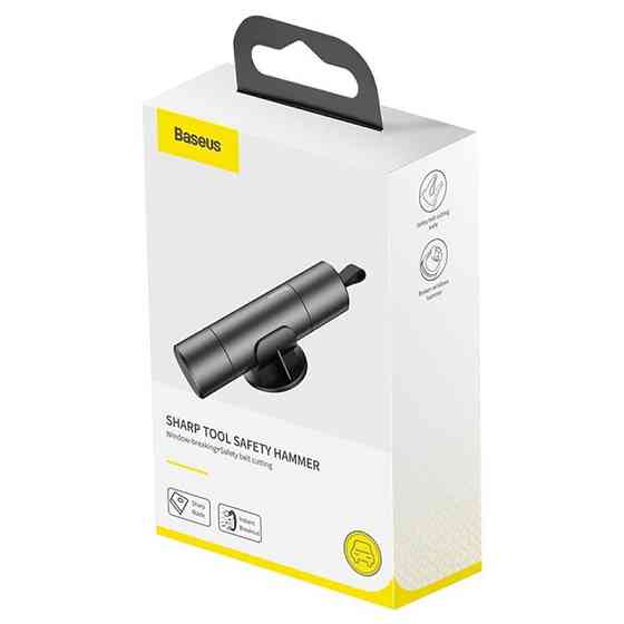 Молоток безпеки Baseus Sharp Tool темно-сірий Київ