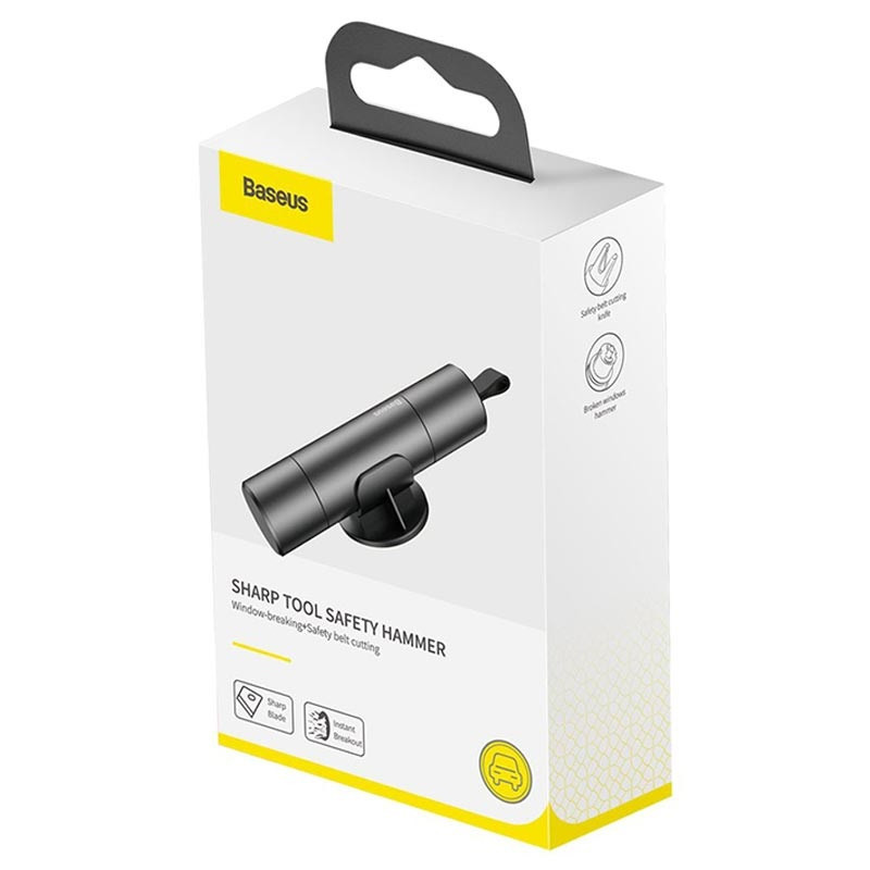Молоток безпеки Baseus Sharp Tool темно-сірий Київ - фото 5