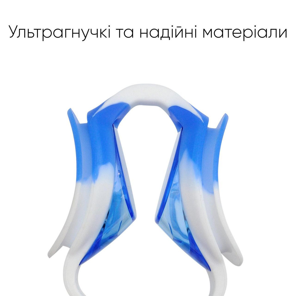 Дитячі окуляри для плавання Renvo Ailao JR Anti-fog Синій Білий OSFM (1SG200-0403) Київ - фото 3