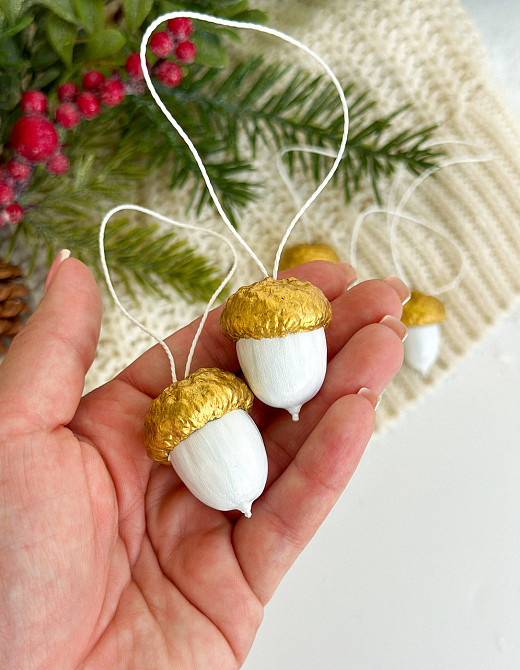 Набор желудей расписанных вручную. Киев - изображение 2