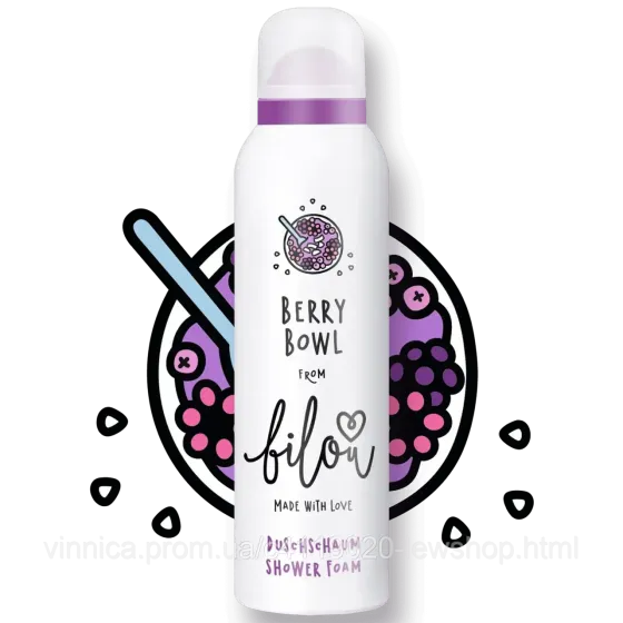 Пінка для душу Bilou Snow Rose 200 мл Чернівці