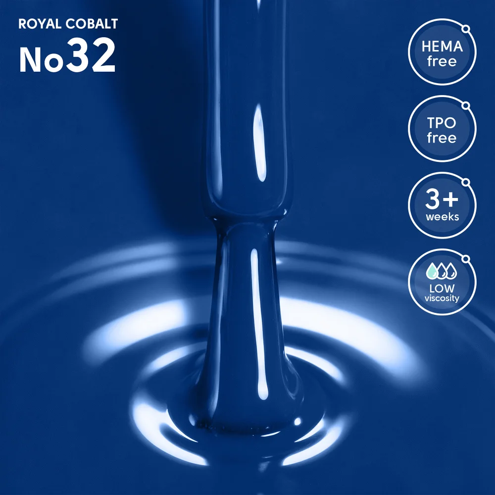 Гель-лак для ногтей 32 Royal Cobalt Shelly 12 мл Киев - изображение 5