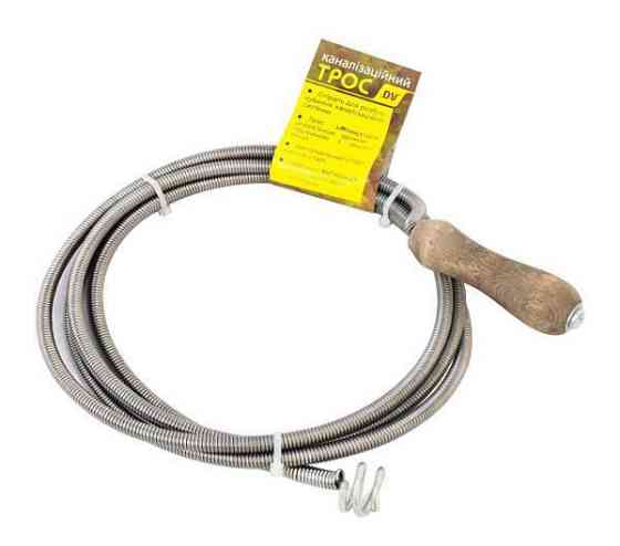 Трос для прочищення каналізації O9мм, 2,5м Харків