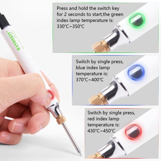 Акумуляторний паяльник Soldering Iron 8W USB з 1 жалом Вінниця
