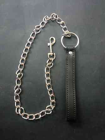 Повідок з ланцюжком для собак 78см Луцьк