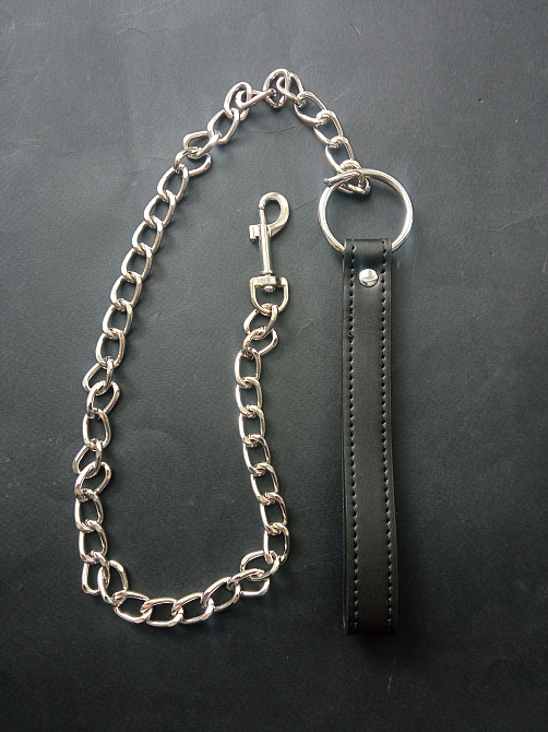 Повідок з ланцюжком для собак 78см Луцьк - фото 3