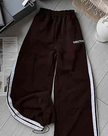 Женские стильные сезонные брюки из трехнитки на флисе. Одесса