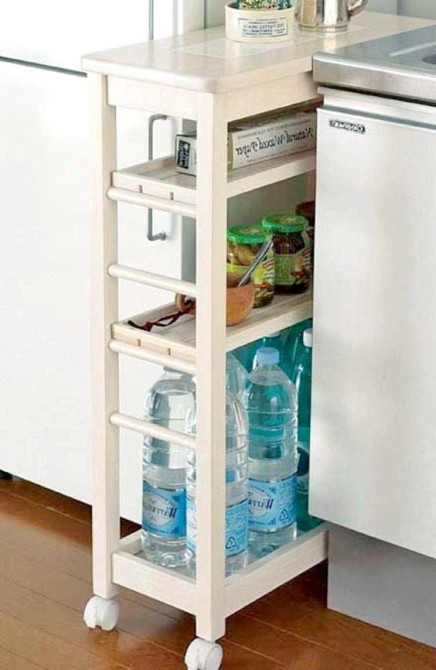 Висувний стелаж "Ларіто" зефір Миколаїв - фото 1