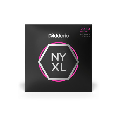 Струни для гітари D'Addario NYXL Electric Balanced Tension Super Light (09-40) (NYXL0940BT) Вінниця - фото 1