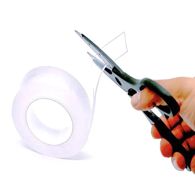 Многоразовая двухсторонняя крепежная лента Ivy Grip Tape 3м для фиксации предметов без гвоздей Одесса - изображение 4