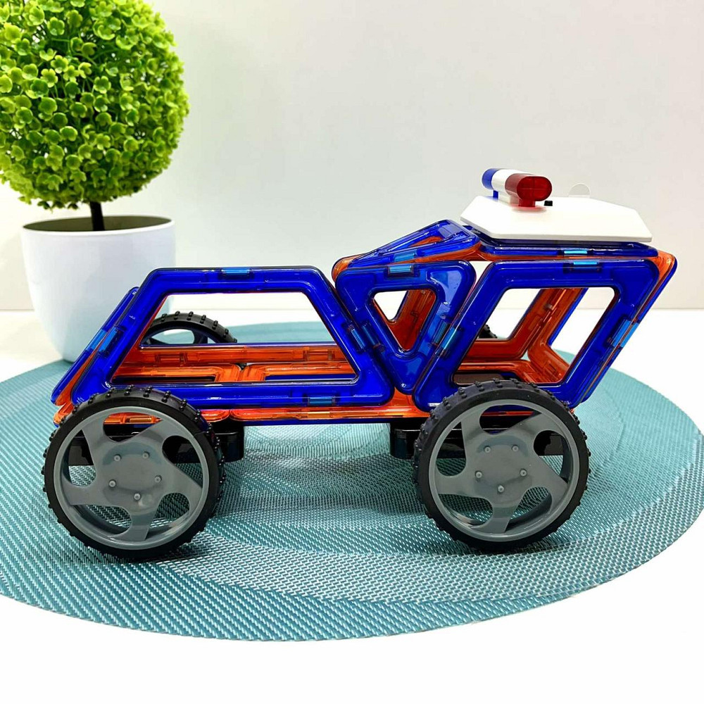 Конструктор магнітний Limo Toy Транспорт 42 деталі (LT6004) Чернигов - изображение 5