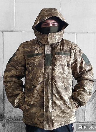 Куртка зимова чоловіча піксель бушлат Київ - фото 4