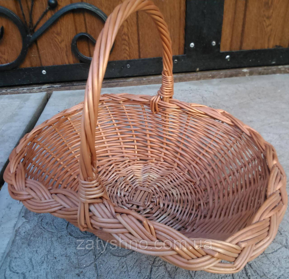 Кошик плетений великий Київ - фото 9