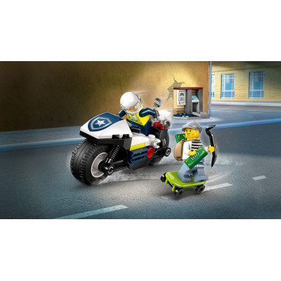 Конструктор LEGO City Переслідування на поліцейському мотоциклі (60455) Вінниця - фото 3