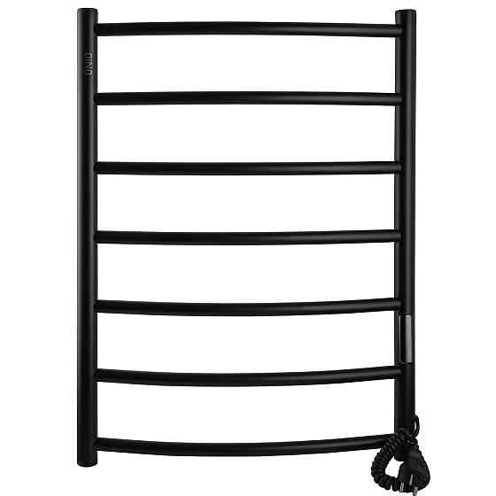 Рушникосушарка UNIO LD ЕU 700-500-7 BLK Лесенка Дуга электро черная (000029424) Киев