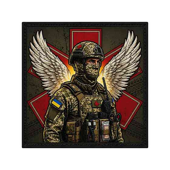 Патч / шеврон Медичний янгол Запоріжжя
