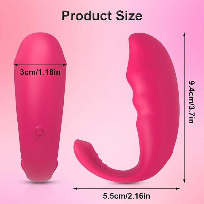 Вибратор с 9 режимами вибрации Vibrator G-Spot  для женщин и мужчин Днепр - изображение 3