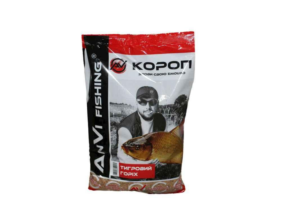 Приманка для ловли рыбы Короп Тигровый Орех 1 кг. ТМ ANVI-FISHING Solmir Киев - изображение 1
