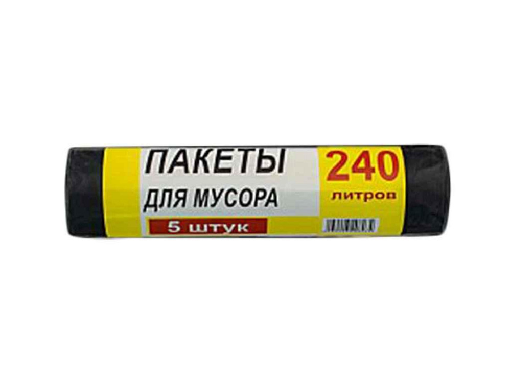 Пакети для сміття 240x5шт (Польща) ТМ Super Luxe Київ - фото 1