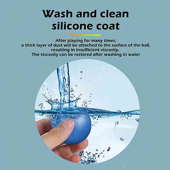 Липкі світні кульки Globbles RESTEQ 4 шт. — антистрес-іграшка, що світиться в темряві та не залишає слідів Київ