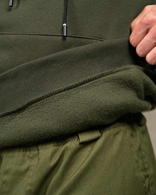 Милитари худи на флисе GENESIS Всесвіт oliva ПП8139 Одесса - изображение 7