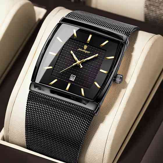 Годинник чоловічий наручний Poedagar Chain Чорний Київ