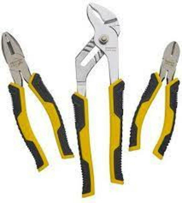 Набір из плоскогубців и кусачек Control-Grip  STANLEY STHT0-74471, 3 шт Одеса - фото 1