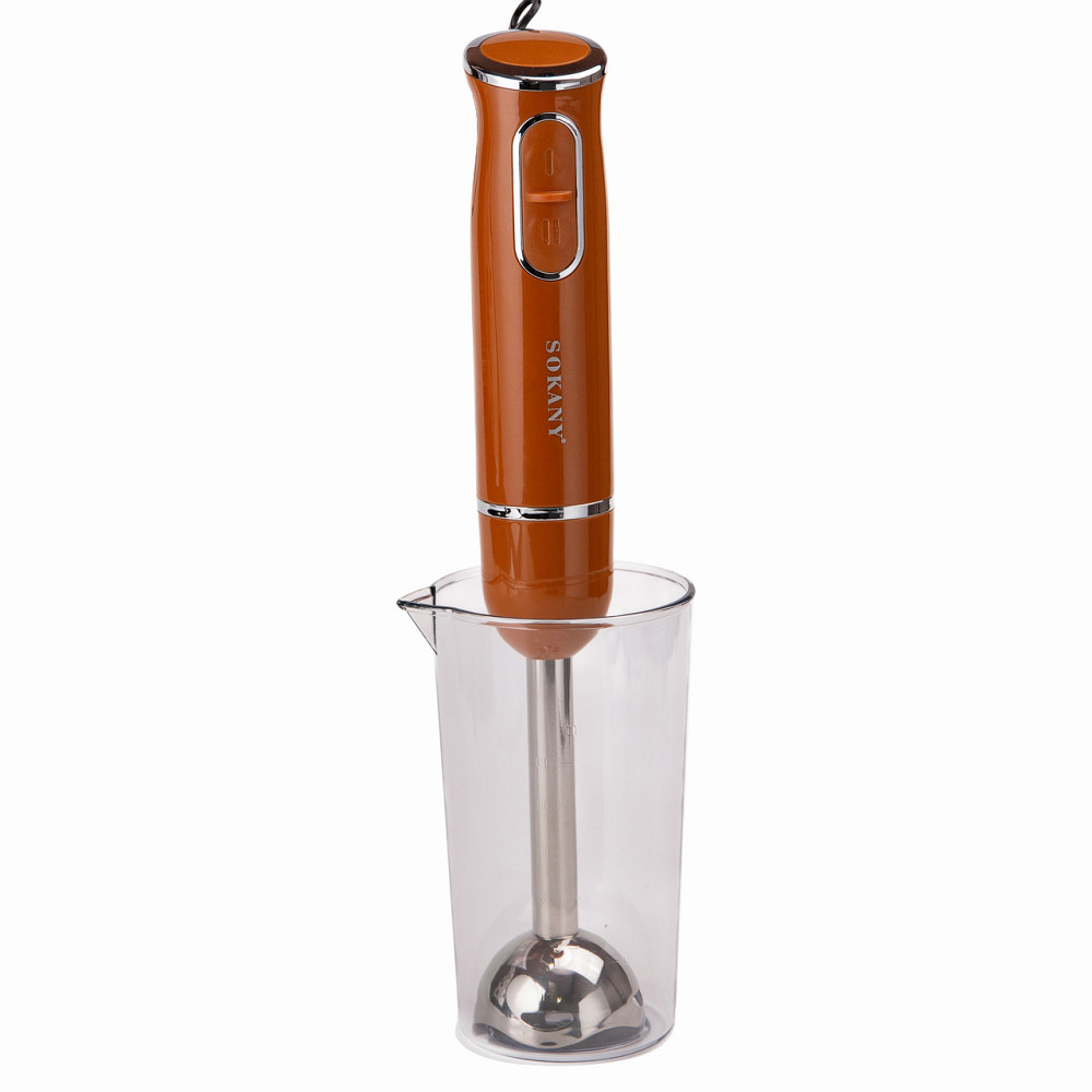 Ручний блендер Sokany занурювальний 300 Вт Помаранчевий SK-1726O Коломыя - изображение 4