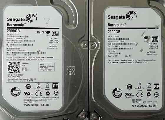 Хард Диск HDD Seagate 2TB 7200RPM 64mb CASH ST2000DM001 стан - СУПЕР. Харків