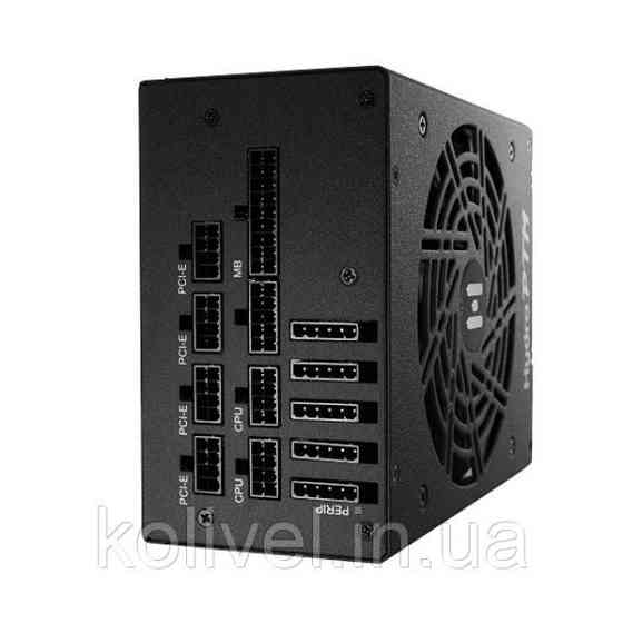 БЖ 1000W FSP HYDRO PTM PRO HPT2-1000M 80+ Platinum, 135mm FDB fan, Modular, Retail Box (HPT2-1000M) Киев