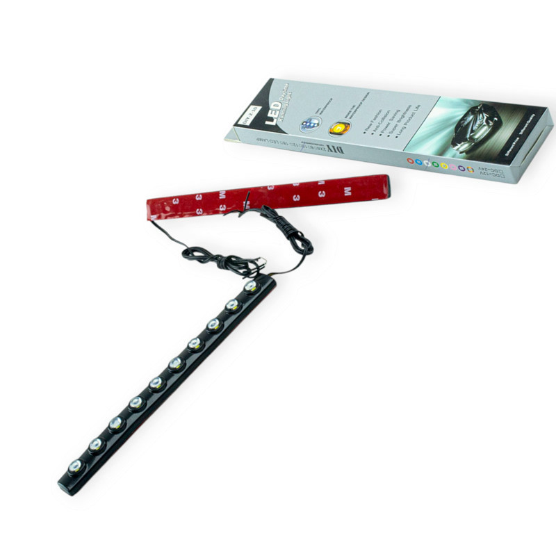 Ходовые 12V DRL DIY-2-10 210х20мм гибкий корпус огни Мукачево - изображение 1