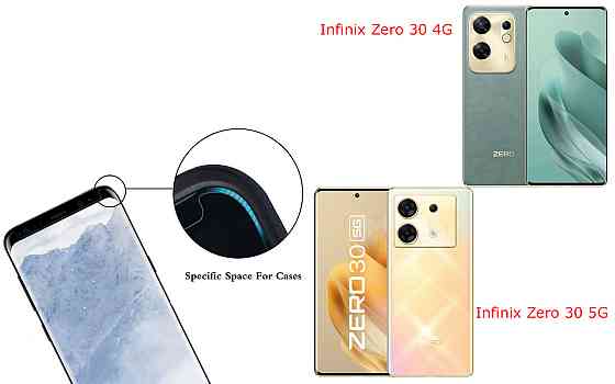 Защитное стекло HyperGlass Pro для Infinix Zero 30 4G, Zero 30 5G – максимальная чувствительность и защита Киев