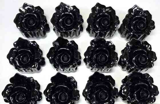 Заколка крабик для волос Роза 12 шт Киев