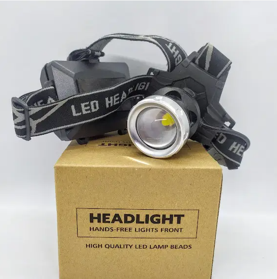 Ліхтарик налобний BAILONG BL-8070-P50 3*18650 4 режими роботи, фокусування ZOOM, дальність до 1200м 8092 Одеса - фото 8