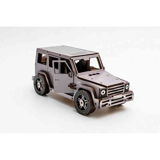 Дерев'яний 3D конструктор "Gelandewagen" Puz-26914, 109 деталей Вінниця