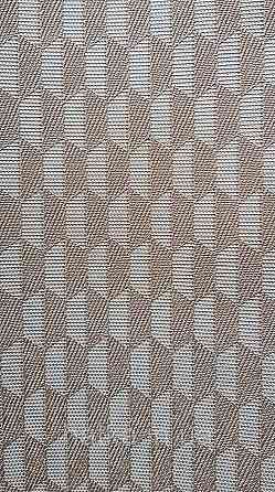 Шпалери вінілові на флізеліні AdaWall Omega1.06х10 геометрія 3д фігури роми смуги коричневі 23208-5 Київ