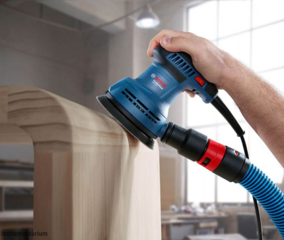 Професійна ексцентрикова шліфувальна машина Bosch GEX 125 (06013A8020) Київ