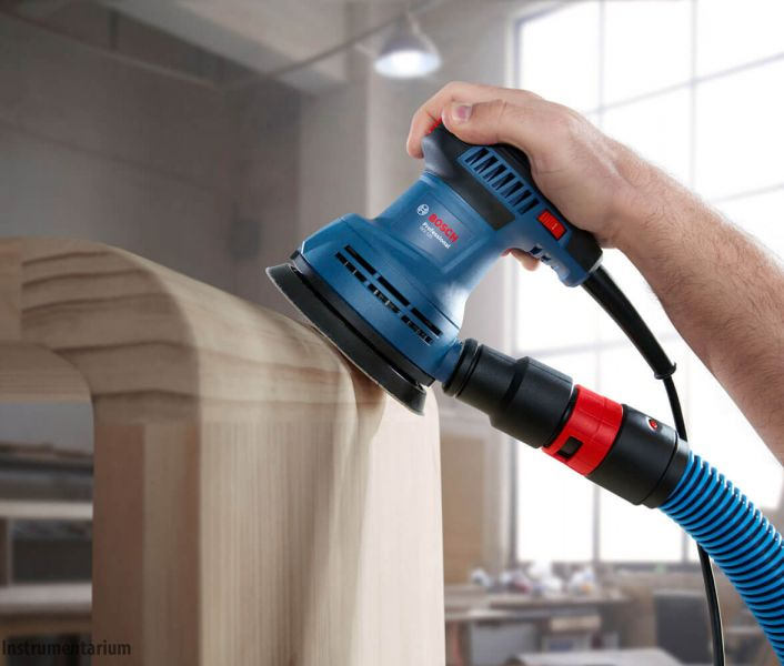 Професійна ексцентрикова шліфувальна машина Bosch GEX 125 (06013A8020) Київ - фото 3
