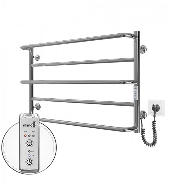 Електрична рушникосушарка Mario Люкс Сіті -I 500х830 TR K таймер-регулятор Київ - фото 1