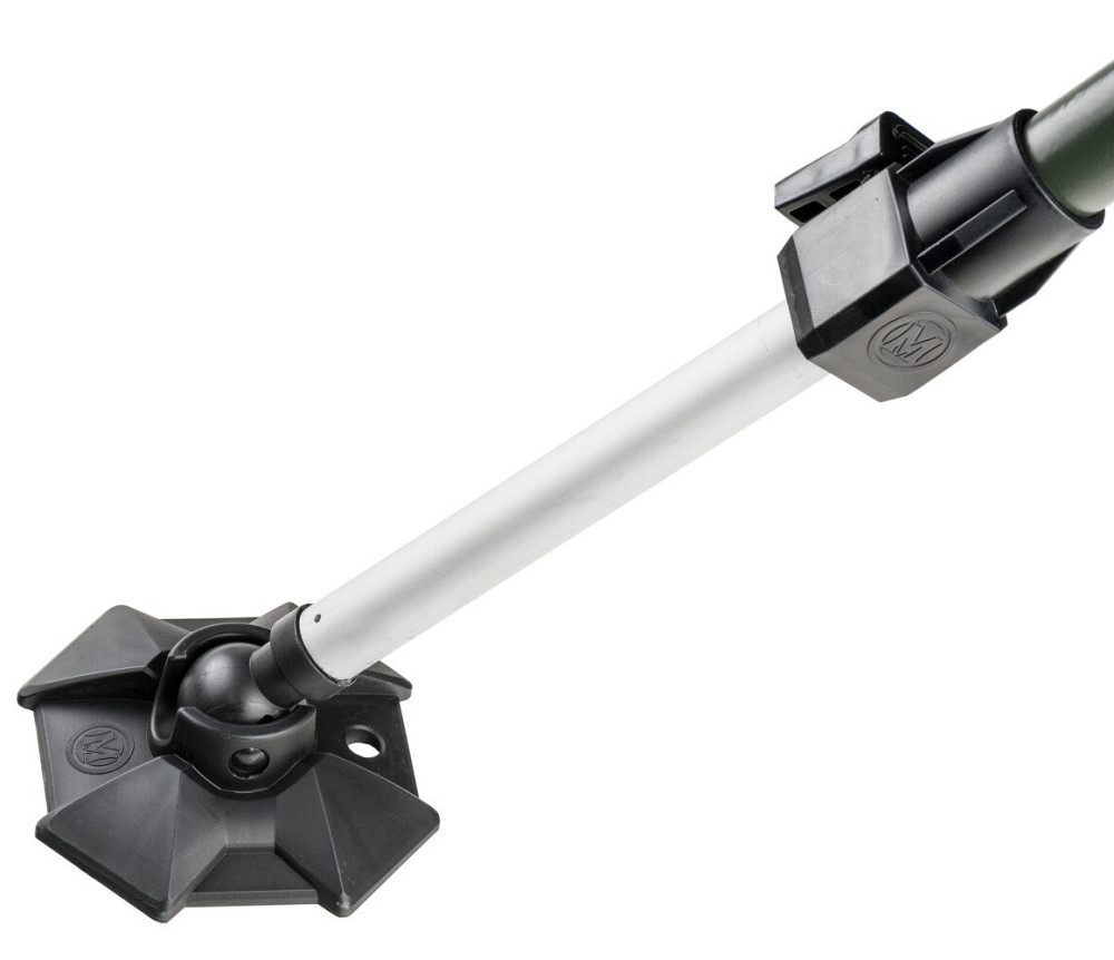 Складная Раскладушка с подушкой усиленная 8 ножек до 160 кг Mivardi 