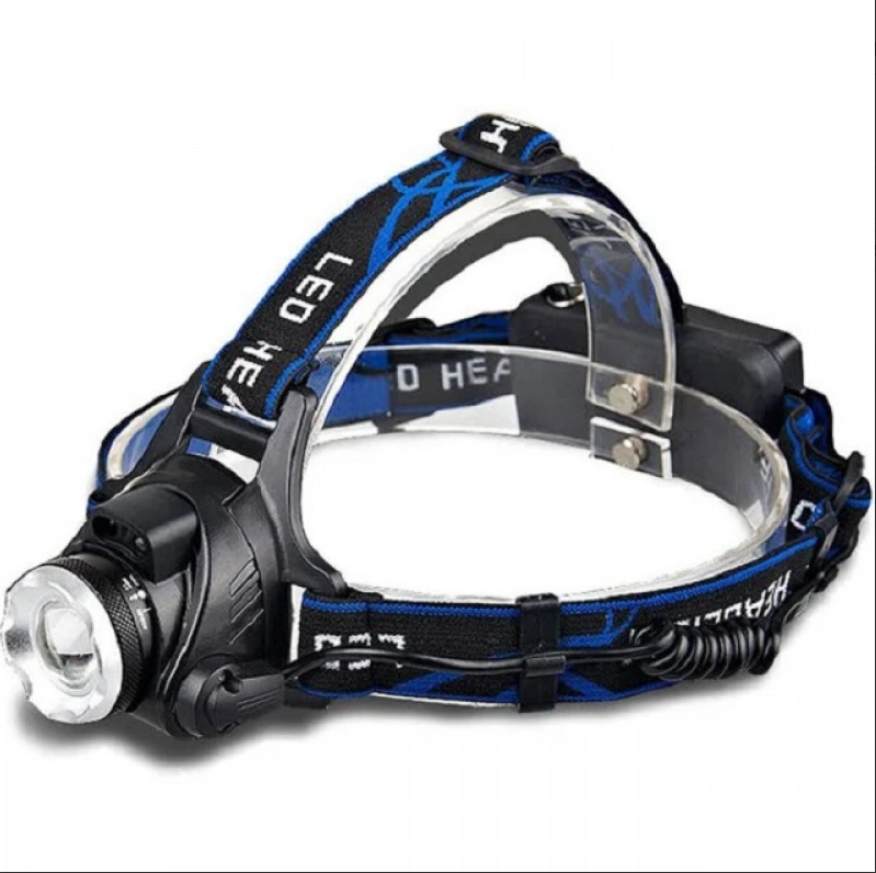 Акумуляторний налобний Ліхтарик BAILONG BL-T24-P50 ДО 20 годин роботи, 1800лм, 2 акумулятори 6809 Одеса - фото 2