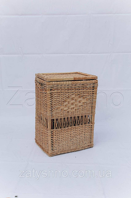 Плетений ящик для зберігання речей Київ - фото 6