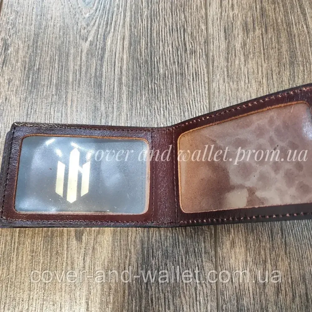 Обкладинка на посвідчення ДБР "Годарне бюро розслідувань" з додатковим клапаном (золото) Каштан Київ - фото 3