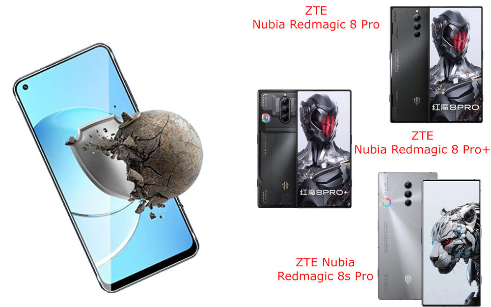 Защитное стекло DefenzoGlass для ZTE Nubia Redmagic 8 Pro, 8 Pro+, 8s Pro – двойная прочность Киев - изображение 2