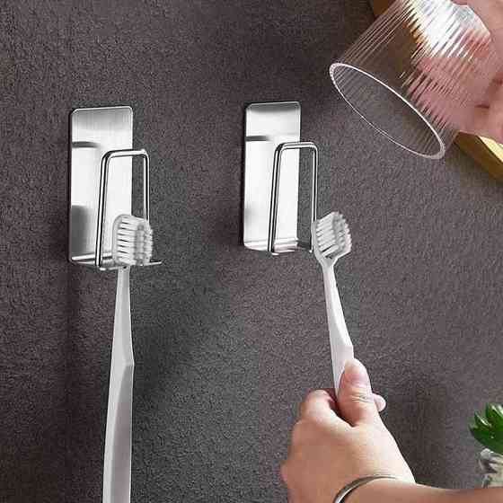 Набор из 2-х держателей для зубной щетки, бритвы и прочих мелочей Винница