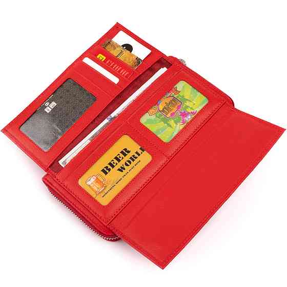 Гаманець жіночий ST Leather 19299 Червоний Київ